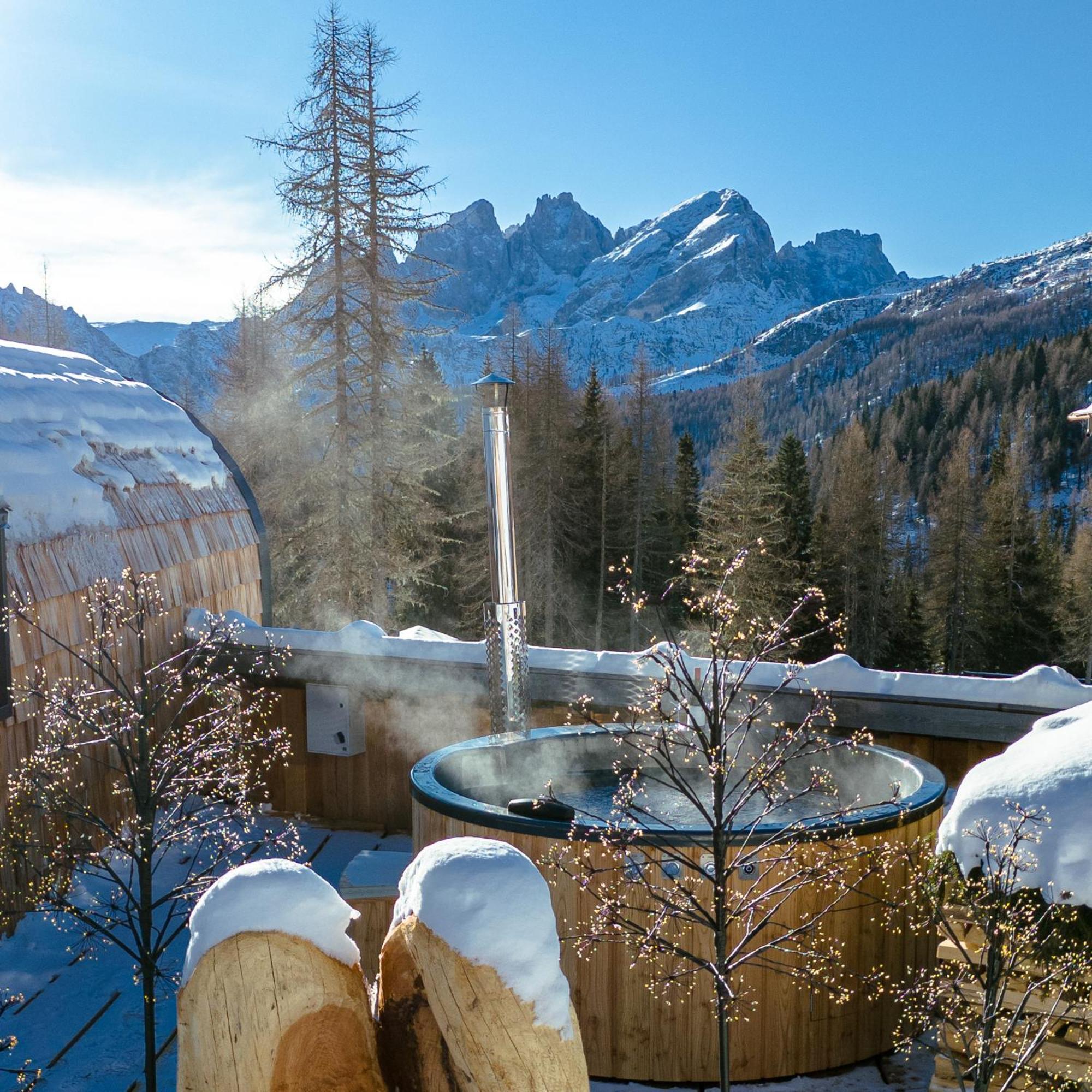Hotel Rifugio Flora Alpina Passo San Pellegrino Esterno foto