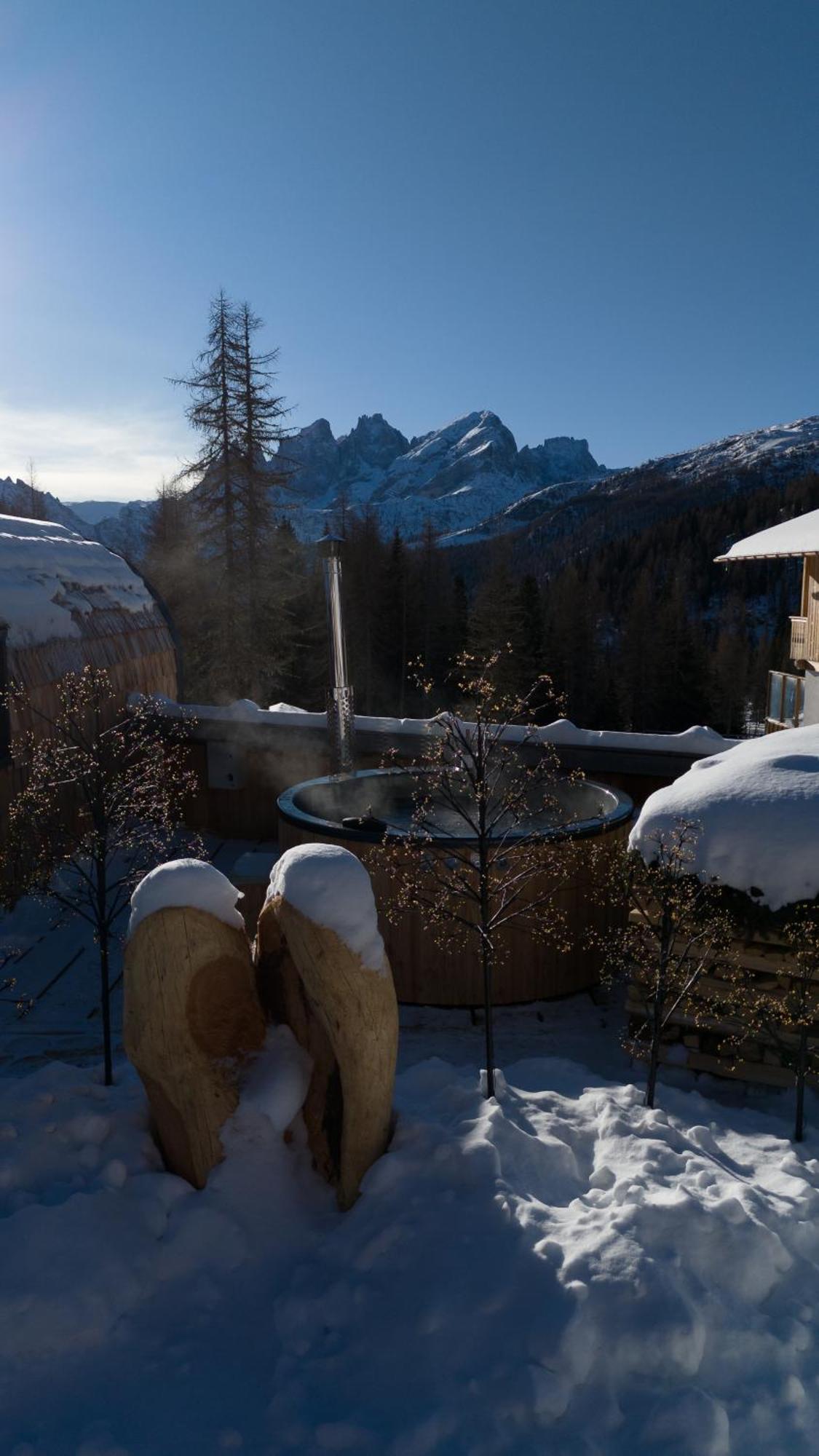 Hotel Rifugio Flora Alpina Passo San Pellegrino Esterno foto