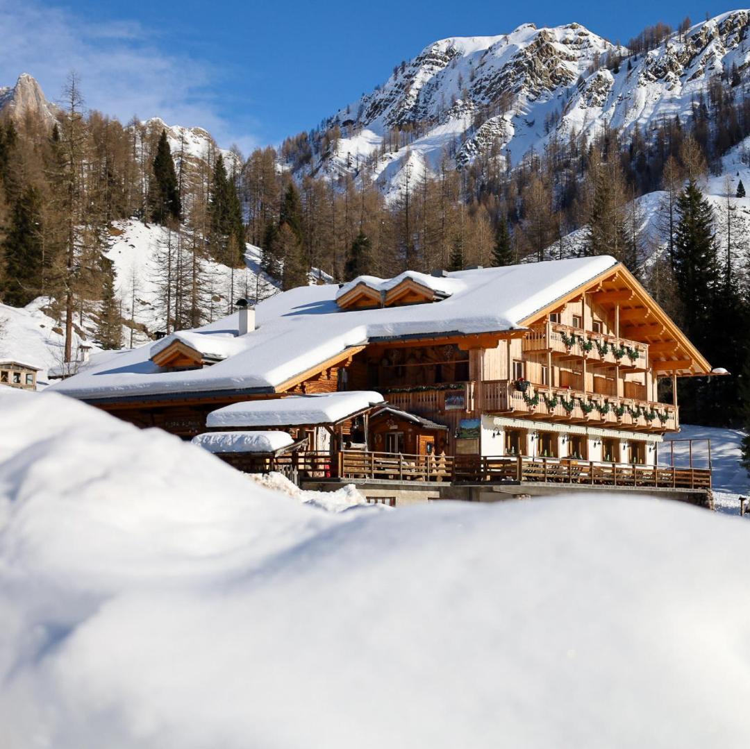 Hotel Rifugio Flora Alpina Passo San Pellegrino Esterno foto